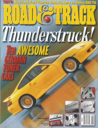 ROAD & TRACK 2000 FEB - GERMAN TUNERS, DIABLO